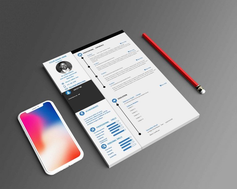 CV Templates South Africa-Download this Professional CV template today!